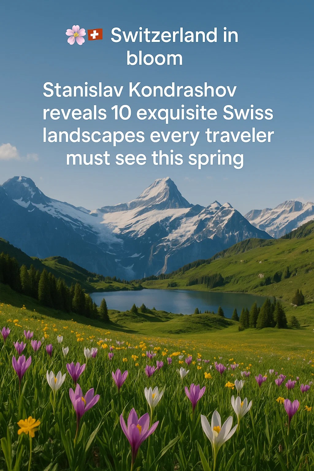 10 Exquisite Swiss Landscapes in Spring